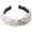 Beige, variant on Women Hairband Heart Print Knot Wide Band Leopard Pattern Elastic Anti-slip Retro Lightweight Hair Decoration Lady Hair Hoop Hair Accessory