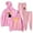 Pink, variant on Kevin Gates The Amilio Tour Hoodie Jogger Pants Two Piece Sets Sweatshirts+Sweatpants Women Men's Set
