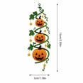 thumbnail image 2 of Crochet Spiral Ornament DIY Kit, Halloween Pumpkin Vine Hanging Craft, 5.90 in Seasonal Door and Wall Decor Project for Adults, 2 of 4