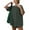 Dark Gray, variant on Women Summer Casual Rompers Short Sleeve Backless Loose Athletic Beach Shorts Jumpsuit Gold