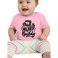 thumbnail image 1 of My Dad Is My Best Buddy T-Shirt Infant -Smartprints Designs,  24 Months, 1 of 4
