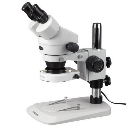 AmScope SM-1BNZ-80S Professional Binocular Stereo Zoom Microscope, WH10x Eyepieces, 3.5X-90X Magnification, 0.7X-4.5X Zo