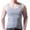 Grey, variant on Mlzmgr Athletic Tank Top for Men Crew Neck Sleeveless Shirts Solid Color Ice Silk Comfy Workout Gym Tanks