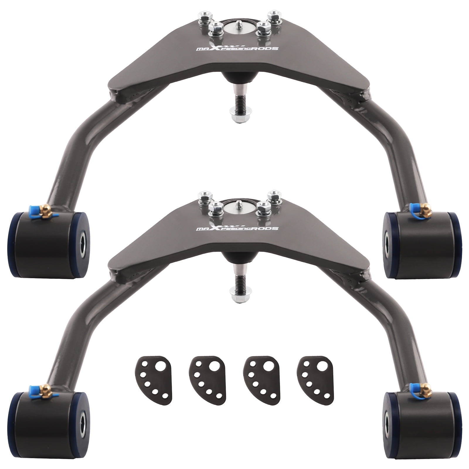 Maxpeedingrods 2x Upper Drop Alignment Control Arms Drop Kit for 1999-06 Silverado Sierra 1500