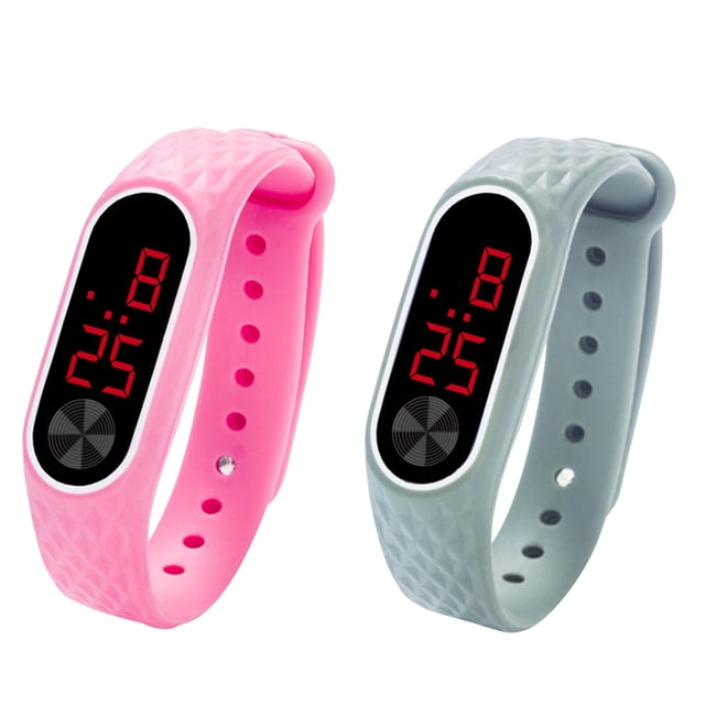 Up to 65% Off College Style Student Net Red Small Square Electronic Smart Watch Necklace Rings Earring Jewelry on Clearance