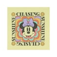 thumbnail image 5 of Disney Girls' Minnie Mouse Chasing Sunshine Cropped Raw-Edge Kids Crewneck Sweatshirt, 5 of 5