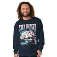 thumbnail image 5 of Street Fighter Ryu Stay Hungry Men's Crewneck Sweatshirt Brisco Brands S, 5 of 6