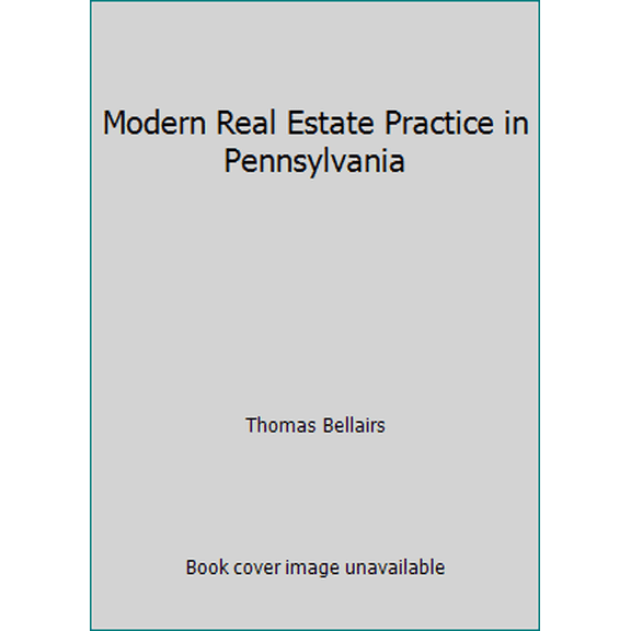 Pre-Owned Modern Real Estate Practice in Pennsylvania (Paperback) 1427735387 9781427735386