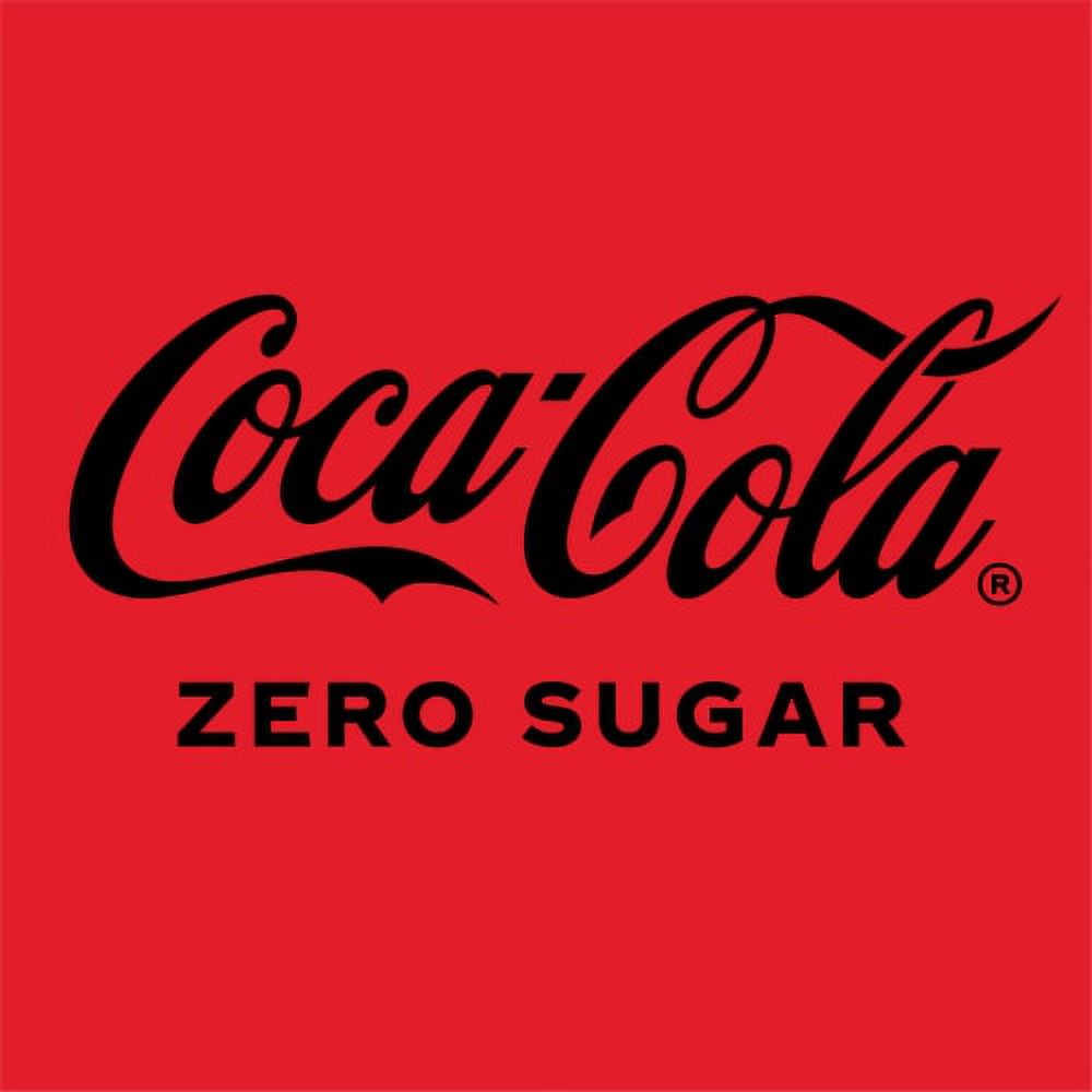Pack of 2 - Coca-Cola Zero Sugar Soda Fridge Cans 12 pk / 12 fl oz