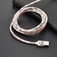 thumbnail image 4 of Beautiful White Charging and Data Cable Type C 1 Count per Pack , 19 cm Long Pure Copper Wire Cable, 4 of 6