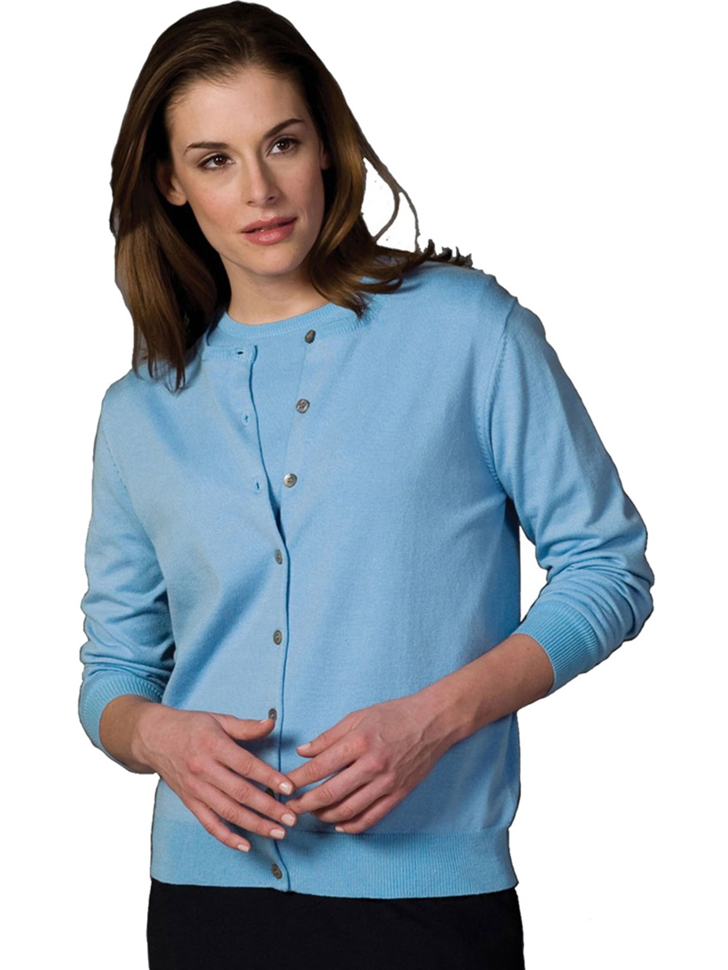 Edwards Edwards Garment Women's Jewel Neckline Cardigan Sweater