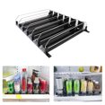 thumbnail image 1 of Drink Dispenser for Fridge, 6 Rows Adjustable Easy Loading Self Pushing Soda Can Dispenser, Dampening Pusher Glide Soda Can Dispenser Beer Pop Can Water Bottle Drink Dispenser, 1 of 8