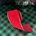 thumbnail image 5 of Gold Edge Red Velvet Ribbon - 4" x 10 Yards, Wired Edges, Christmas, Holiday Decor, Garland, Gifts, Wreath, Gift Bow, 5 of 5