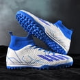 thumbnail image 3 of Zapatos de fútbol para hombre, botas de entrenamiento de fútbol, antideslizantes, ultraligeras, cómodas y transpirables, Unisex, FG/TF, 3 of 5