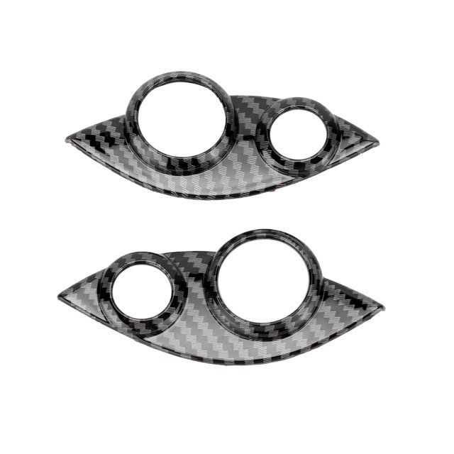 Steering Wheel Button Trim, Easy To Install Carbon Fiber Style Durable Steering Wheel Button Decor For Car For Steering Wheel