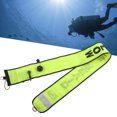 thumbnail image 3 of ScubaMarker Buoy,  210D Nylon High Visibility Inflatable Signal Tube, Reflective Strips and Stainless Steel D Ring for Diving, 3 of 7