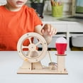 thumbnail image 4 of serony craft Kits Hand Cranked Generator with Bulb for Teaching Aids Gift, 4 of 9