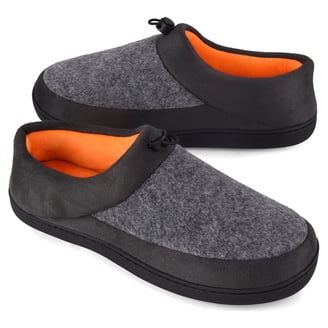 DEER STAGS Mens Black Cushioned Slipperooz Round Toe Slip On  display picture 3