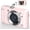 Pink, variant on Digital Camera, 4K Vlogging Camera with 64MP, Point and Shoot Digital Cameras with 18X Zoom, Anti-Shake, Mode Dial, 32GB SD Card, Card Reader, Charger, Compact Small Cameras,