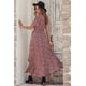 thumbnail image 4 of Vestido Maxi Bohemio Floral con Cruzado y Escote en V Grande PRETTYGARDEN, 4 of 8