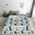 thumbnail image 5 of Honeii FUNNY CAT IS DRINKING WATER Print Fleece Blanket - Throw Blanket for Bed, Sofa, Couch, Camping, and Travel , Microplush Ultra Soft Warm Blanket-40"x30", 5 of 7