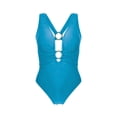 thumbnail image 5 of Aboser Womens Cutout One Piece Swimsuit with Ring Linked Push Up Backless Monokini Bathing Suit Tummy Control Swimwear for Beach Vacation, 5 of 8