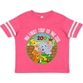 thumbnail image 3 of Inktastic 1st Trip to Zoo Animals Boys or Girls Toddler T-Shirt, 3 of 5