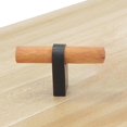 thumbnail image 3 of 2x Manijas de Maciza Muebles Armario Puerta de pequeña sala Manijas Minimalistas Modernas Cajón Perillas de Tocador Muebles tirarere mayimx Tirador de cajón de madera, 3 of 7