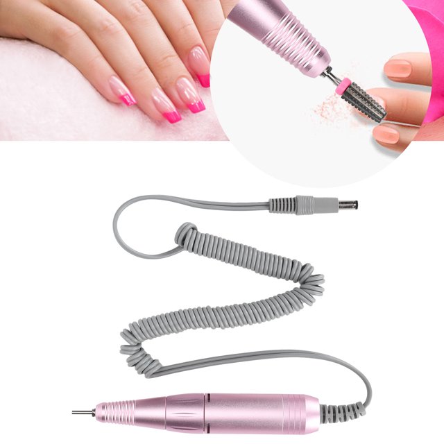 Poignée de Machine de Polissage de Clou, Accessoire Parfait de Perceuse à Ongles d'Effet de Dissipation de Chaleur de Structure pour la Manucure