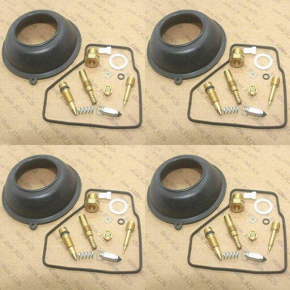 Suitable for Honda VF500F INTERCEPTOR 1984-1986 carburetor repair kit diaphragm 4-piece set-
