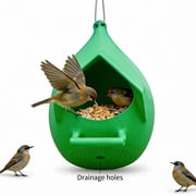 Bird Feeders for Outdoor Hanging, Fun Installation Bird Feeder, Attracting Wild Birds Chickadees Goldfinches Cardinals Finches and Sparrows