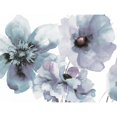 thumbnail image 3 of Brown, Victoria 24x19 Black Modern Framed Museum Art Print Titled - Flowering Blue Hues, 3 of 5