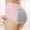 5-Pink, variant on YWDJ Period Underwear for Women Briefs Cotton Lightweight High Waist No Show Solid Fashion Briefs Comfortable Cotton High Waist Underwear Panties Briefs Pink XL