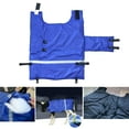 thumbnail image 4 of para proteger de becerro engrosado con ropa chaleco reflectante de becerro para mantener el calor recién nacido becerro granja protección - azul Salvador Ropa de abrigo para terneros, 4 of 10