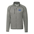 thumbnail image 2 of Men's Cutter & Buck Heather Gray Air Force Falcons Mainsail Sweater-Knit Big & Tall Full-Zip Jacket, 2 of 3
