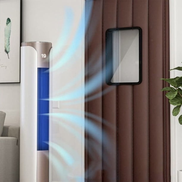 Cortina de puerta para aislamiento contra viento frío | Grande: 87,8"x43,3" | Algodón de café, colgantes metálicos de anillo, ventana rectangular, bloqueo de ruido y agua, uso doméstico y comercial
