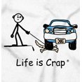 thumbnail image 2 of Parked Car Dog Unlucky Sad Pet Owner Men's Graphic T Shirt Tees Brisco Brands M, 2 of 4