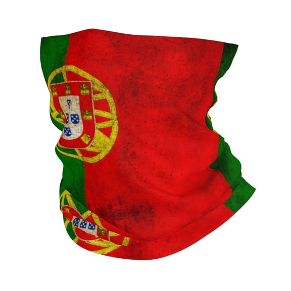Portugal Flag Art Flags Face Mask Bandanas Neck Gaiter Headwear Magic Scarf Headband For Dust Sun Wind