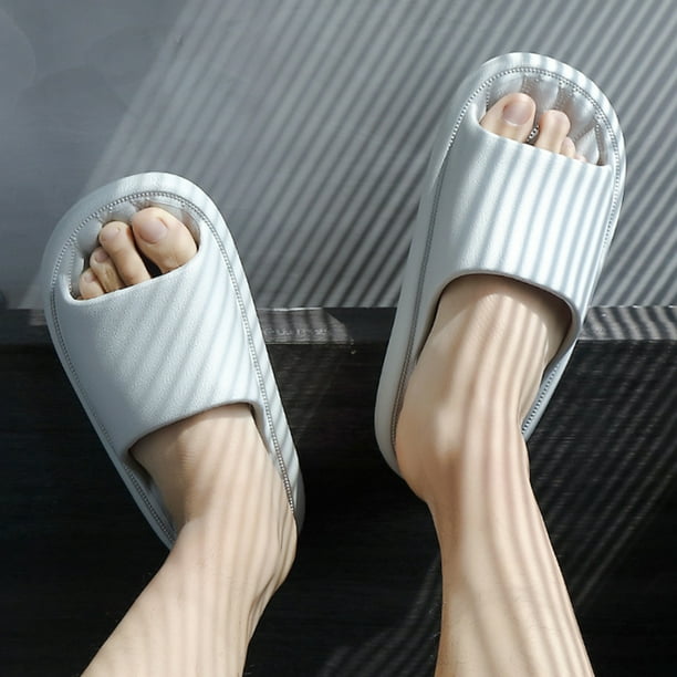 Zapatillas de baño EVA Zapatillas de plataforma gruesa Sandalias caseras interiores para hotel en casa Wdftyju Tenis De Mujer Tenis De Hombre