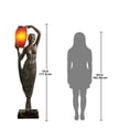 thumbnail image 5 of Design Toscano Art Deco Goddess of Light Sculptural Floor Lamp, 5 of 5