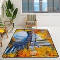 thumbnail image 2 of FREEAM Soft Foam Nursery Area Rugs Autumn Forest Road Bridge Non Slip Play Mats for Kids Boys Girls Playing Room Living Room80x58 inch, 2 of 6