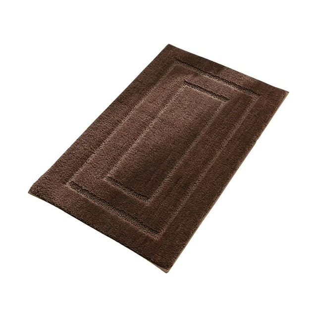 Big sale Tufted Microfiber Loop Carpet Thickened Bathroom Absorbent Mat Bathroom Door Non-Slip Feet Floor Mat