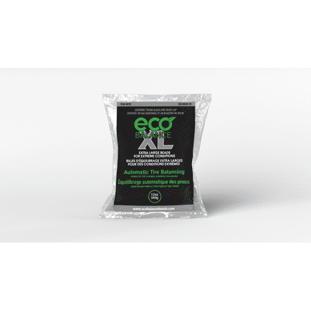 ECO Balance 12-ECOXL12 ECO XL Extreme Condition Tire/Wheel Balancing Beads – Off-Road Vehicles Light Duty Truck Tires (12) 12oz Balance Bead Bags (12) Valve Caps