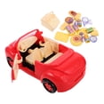 thumbnail image 4 of 1 establecer la camioneta de picnic familiar con la vajilla de simulación y la comida en miniatura para el juego de roles imaginativos, ideal para niños y niños pequeños, 4 of 6