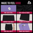 thumbnail image 4 of RBX Girls Leggings - 2 Pack Stretchy Girl Flare Leggings with Pockets Yoga Pants for Girls (7-16), 4 of 7