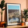 thumbnail image 3 of Cathedral Gorge - Photography Desert Landscape Scenic Nature Wilderness Winter Snow Black Framed Wall Art Print 5 x 7 inches, 3 of 8