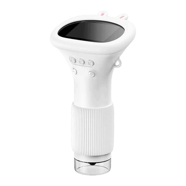 Microscope 1000x Portable White Optical Microscope for Kids Science Education Tool with LED Light(1Pcs) Rkxzt