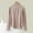 Khaki, variant on YHAJDS Women Fall Winter Sleepwear,Thermal Homewear For Women,Solid Color High Neck Fleece Lined Base Layer Top For Winter