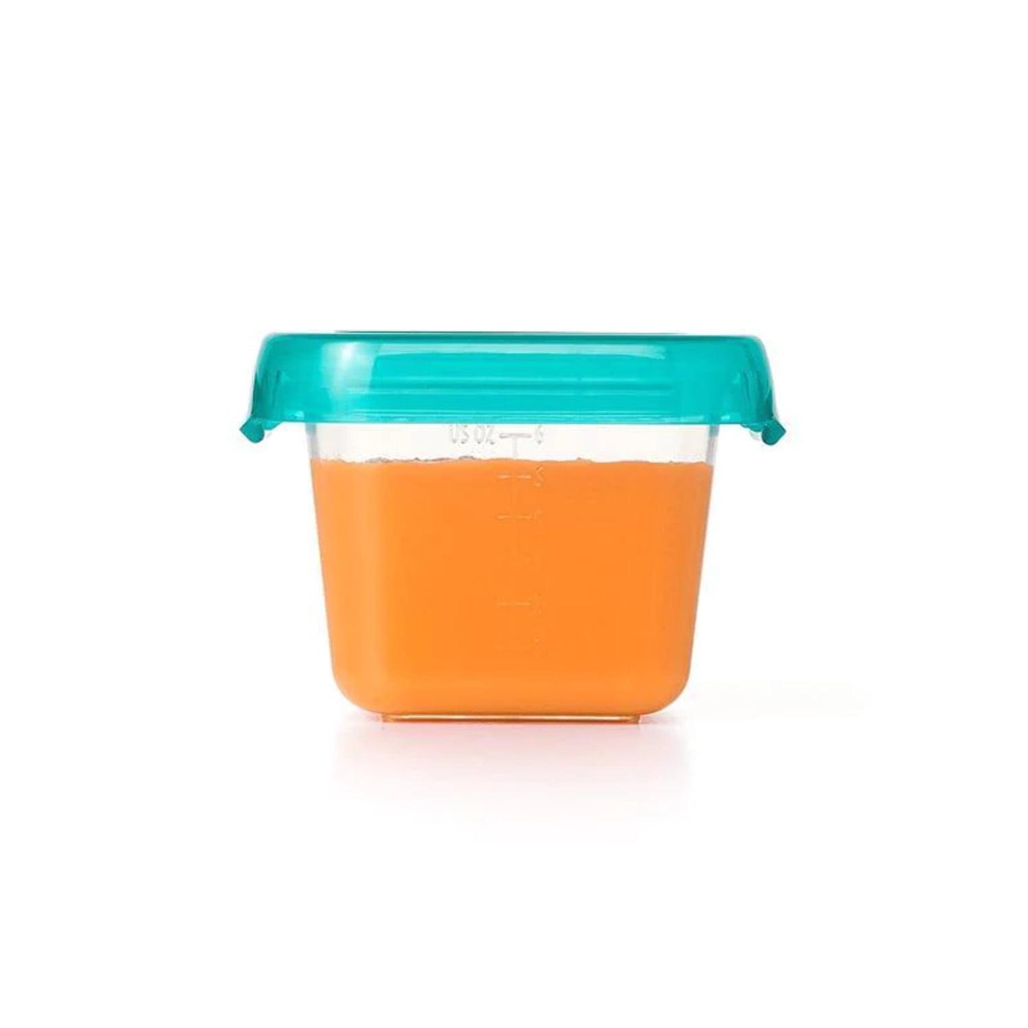 OXO Tot 4 oz. Glass Baby Food Storage Blocks with Silicone Sleeves in -  Loft410