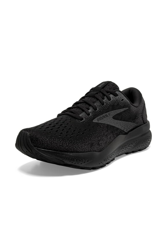 Womens Ghost 16 Neutral Running Shoe - Black/Black/Ebony - 8 Medium